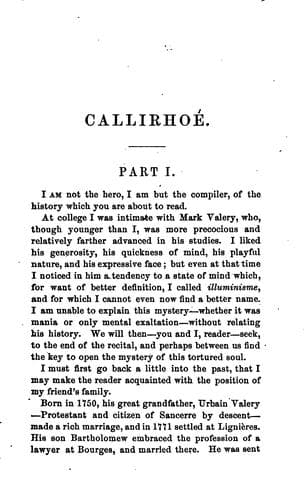 Tapa de Callirhoé