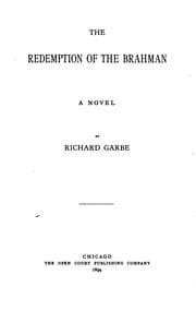 Tapa de The redemption of the Brahman