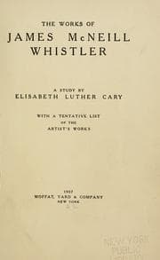 Tapa de The works of James McNeill Whistler