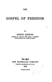 Tapa de The gospel of freedom