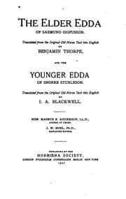 Tapa de The Elder Eddas [!] of Saemund Sigfusson