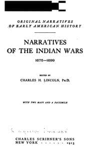 Tapa de Original narratives of early American history