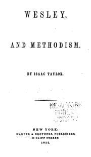 Tapa de Wesley, and Methodism