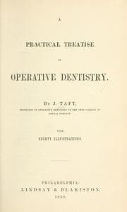 Tapa de A practical treatise on operative dentistry