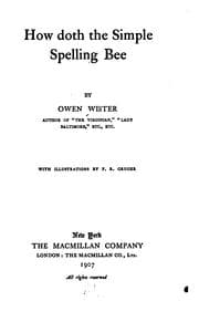 Tapa de How doth the simple spelling bee