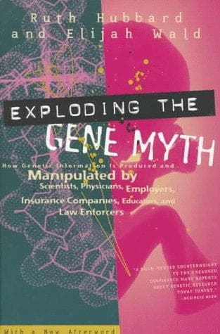 Tapa de Exploding the gene myth
