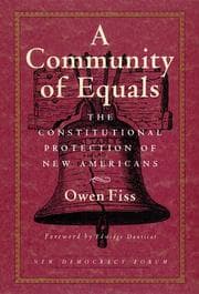 Tapa de A community of equals