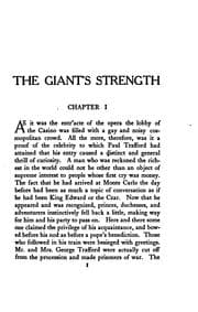 Tapa de The giant's strength