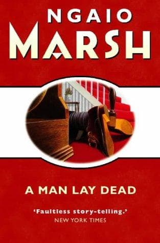 Tapa de A Man Lay Dead