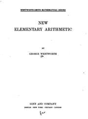 Tapa de New elementary arithmetic