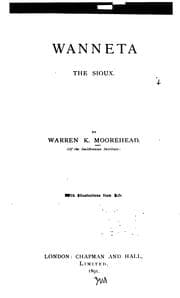 Tapa de Wanneta, the Sioux