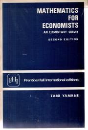 Tapa de Mathematics for economists