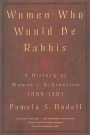Tapa de Women Who Would Be Rabbis