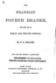 Tapa de The Franklin primer or first[-sixth] reader