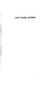 Tapa de Lead glazed pottery