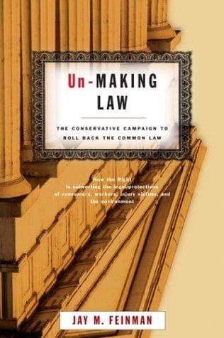 Tapa de Un-Making Law