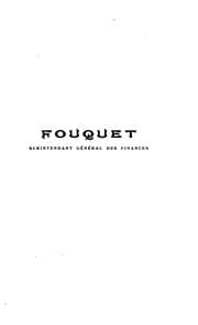 Tapa de Fouquet, surintendant général des finances