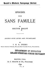Tapa de Episodes from Sans famille