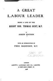 Tapa de A great labour leader