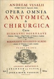 Tapa de Andrea Vesalii Opera omnia anatomica & chirurgica