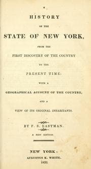 Tapa de A history of the state of New York, from the first discovery of the country to the present time