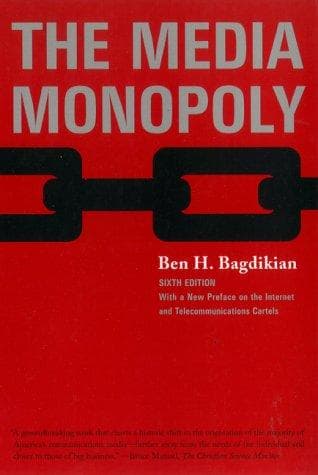 Tapa de The media monopoly