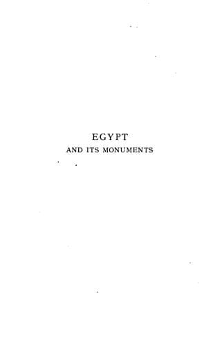 Tapa de Egypt and its monuments