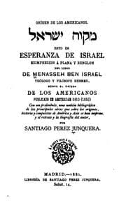 Tapa de Orígen de los Americanos
