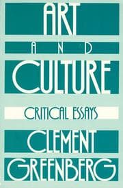 Tapa de Art and culture