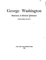 Tapa de George Washington