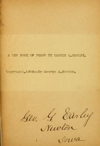 Tapa de Poems