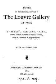 Tapa de Notes on the principal pictures in the Louvre Gallery at Paris