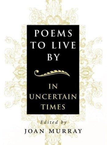 Tapa de Poems to live by