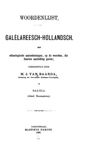 Tapa de Woordenlijst