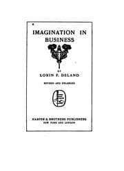 Tapa de Imagination in business