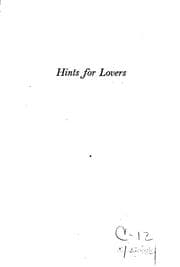 Tapa de Hints for Lovers