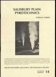 Tapa de Salisbury Plain Pyrotechnics (Historical Monograph)