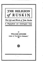 Tapa de The religion of Ruskin