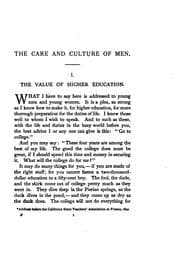 Tapa de The care and culture of men
