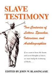 Tapa de Slave Testimony