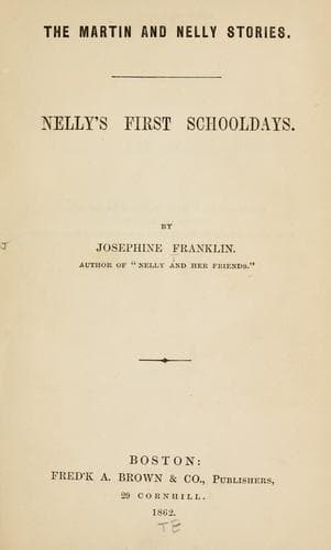 Tapa de Nelly's first schooldays