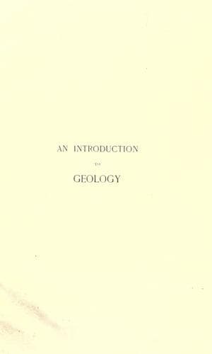 Tapa de An introduction to geology