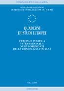 Tapa de Europa e politica internazionale