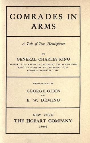 Tapa de Comrades in arms