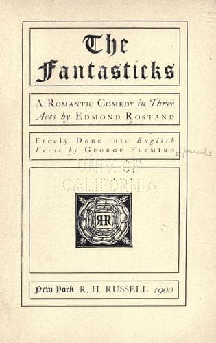 Tapa de The fantasticks