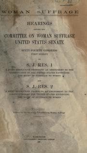 Tapa de Statement of Miss Anne Martin of Nevada