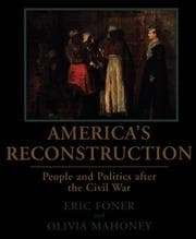 Tapa de America's Reconstruction