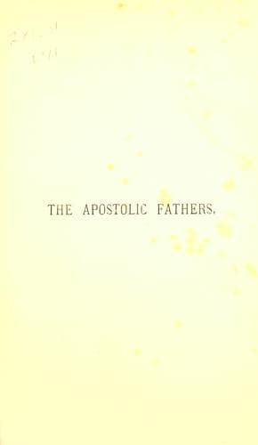 Tapa de The Apostolic Fathers