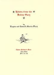 Tapa de Echoes from the Sabine farm, paraphrases of the Odes of Horace