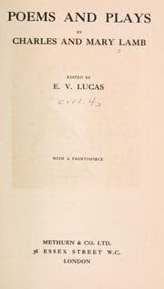 Tapa de The works of Charles and Mary Lamb [6 volumes]